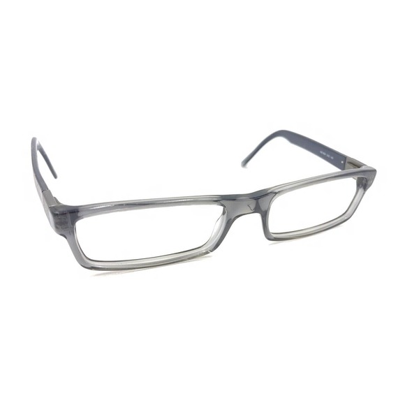 Gucci GG 1654 2X2 Translucent Smoke Gray Eyeglasses Frames 53-18 140 Italy - Picture 1 of 12